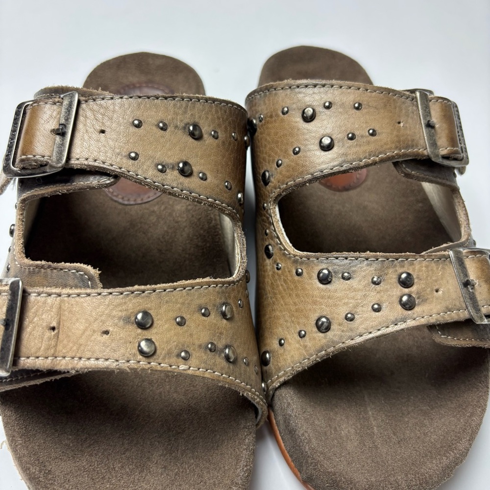 NEW Freebird by Steven‎ Asher Studded Sandals in the color stone size 7 - Picture 9 of 17